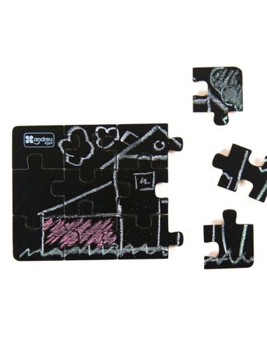 Diorama 4 Puzzles Pizarra
