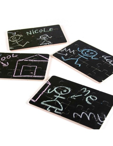 Diorama 4 Puzzles Pizarra