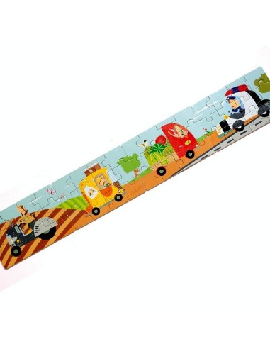 Diorama 4 Puzzles Transporte
