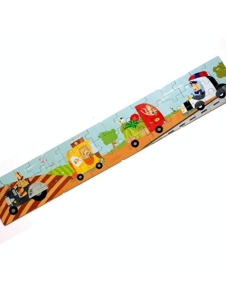 Diorama 4 Puzzles Transporte