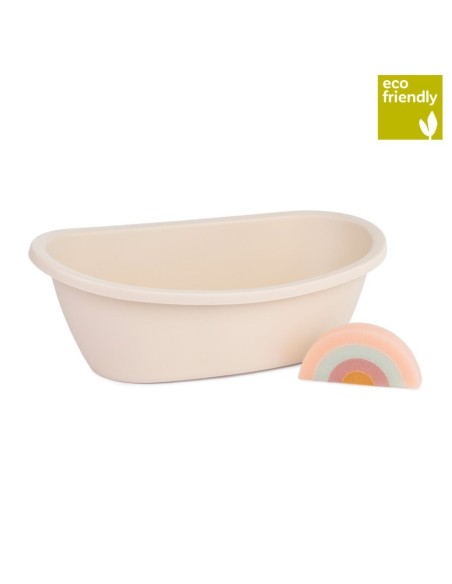 Bañera con esponja para muñeco