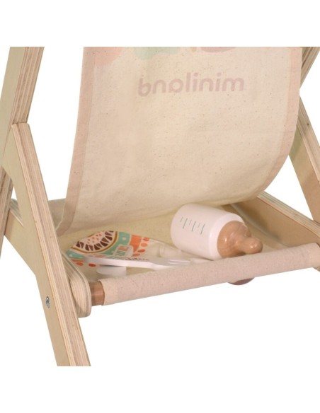 Carrito madera Dolls FSC 100%