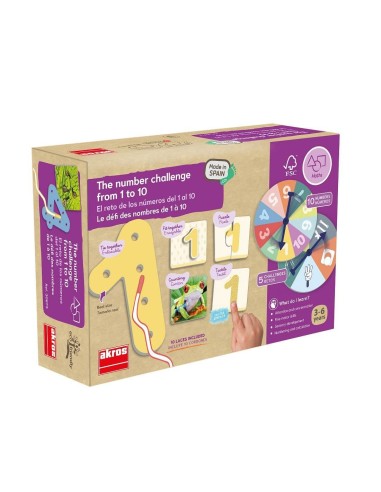 El reto de los números del 1 al 10