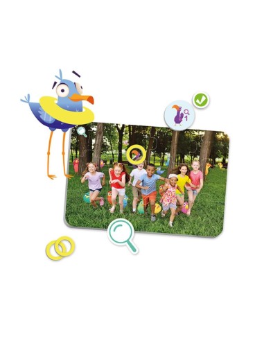 Puzzle encuentra los pájaros