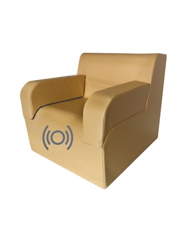 Sillón con brazos vibroacústico