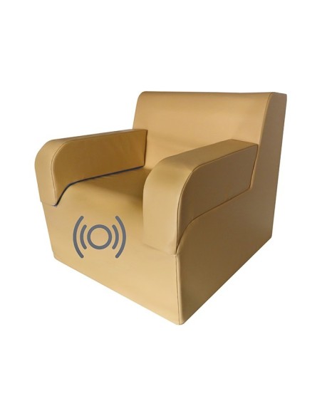 Sillón con brazos vibroacústico