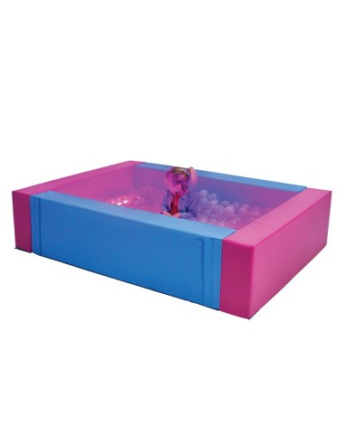 Piscina de bolas con luz