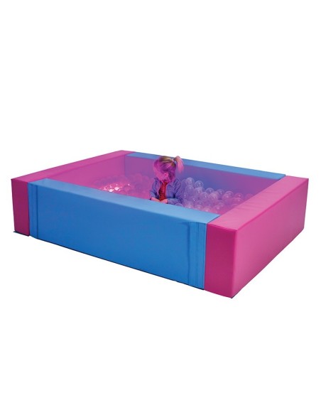 Piscina de bolas con luz