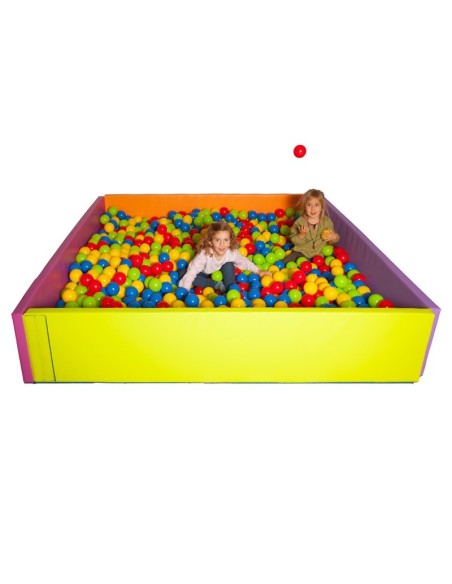 Piscina bolas plegable blanca