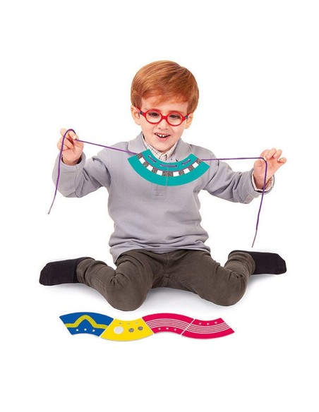 Tacto fichas para enlazar recorridos