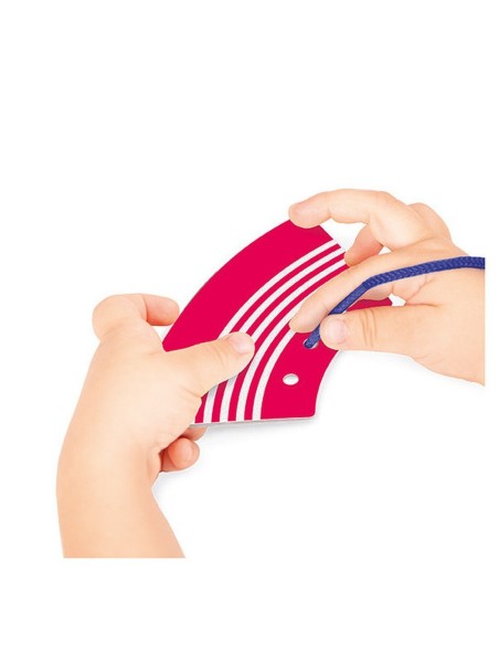 Tacto fichas para enlazar recorridos