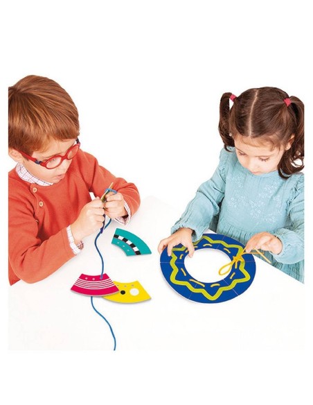 Tacto fichas para enlazar recorridos