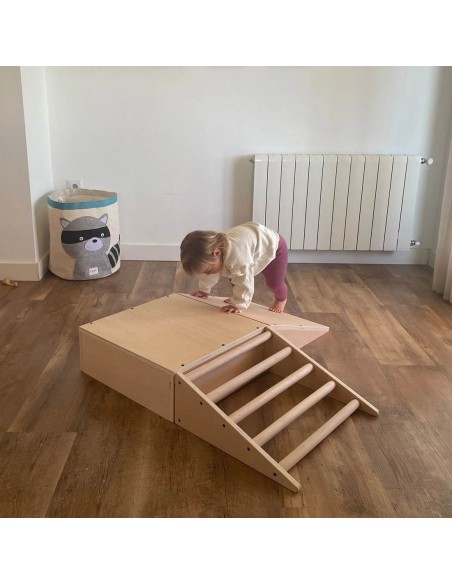 Conjunto tarima de gateo Pikler