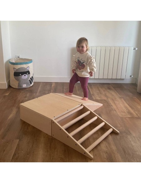Conjunto tarima de gateo Pikler