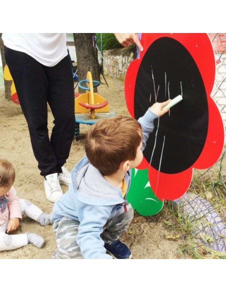 Pizarra Exterior flor PK3