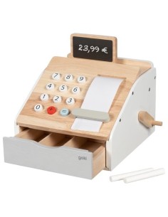 Caja registradora de madera