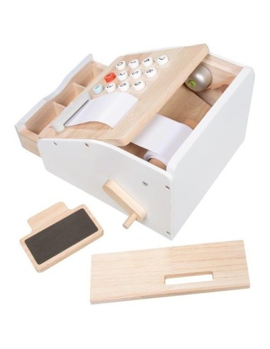 Caja registradora de madera