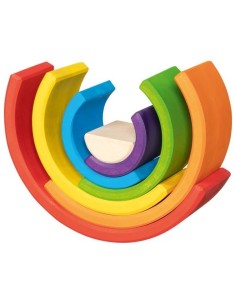 Arco iris madera pequeño 7 piezas 2
