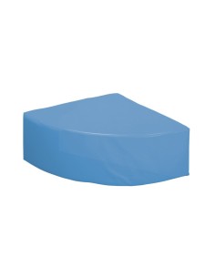 Puf Quesito 90º Azul