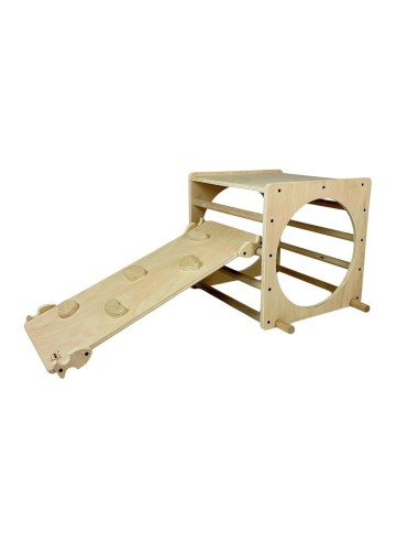 Cubo de escalada + Rampa Pikler