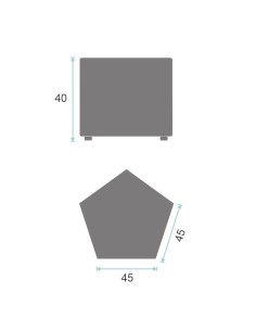 Pouffe PENTA 2