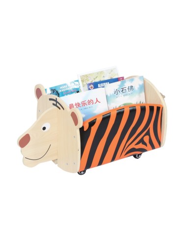 Carro libros tigre