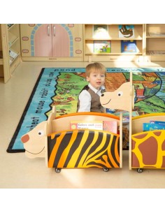 Carro libros tigre 2