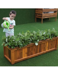 Jardinera vivero huerto escolar