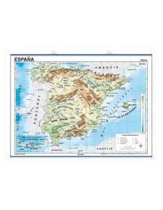 Mapa Mural ESPAÑA 100x140 F/P 2