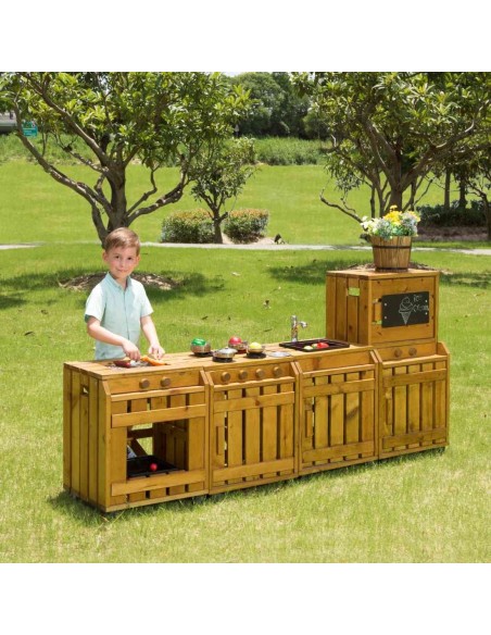 Módulo barbacoa aire libre