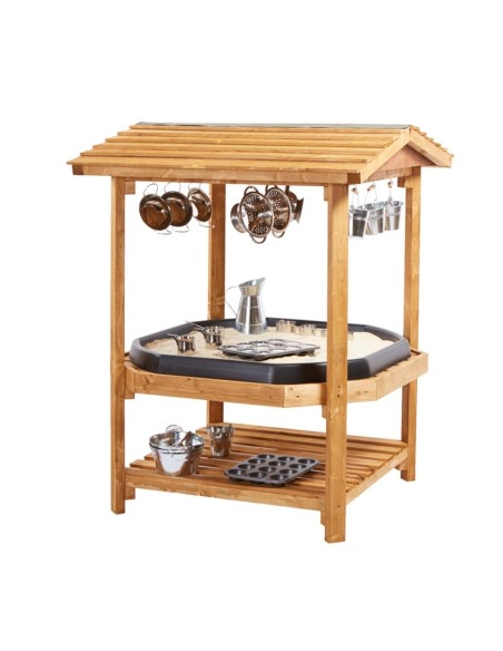 Casita soporte bandeja Tuff