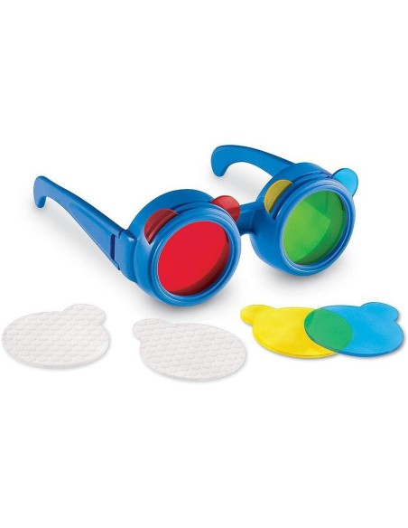 Gafas con lentes de colores