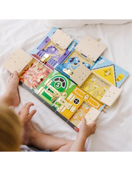 Melissa & Doug - Tablero de pestillos
