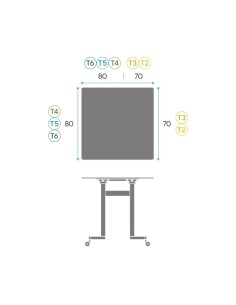 Mesa abatible Team SQ 2