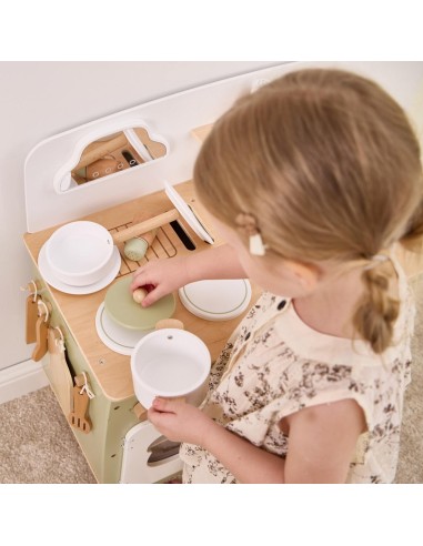 Cocina con accesorios