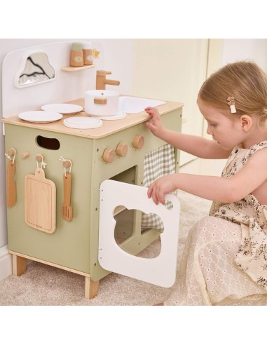 Cocina con accesorios