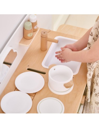 Cocina con accesorios