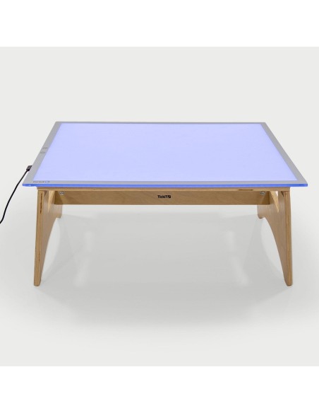 Conjunto de mesa y panel de luz A2 cromático