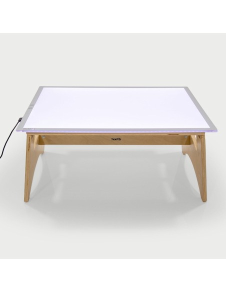 Conjunto de mesa y panel de luz A2 luminoso