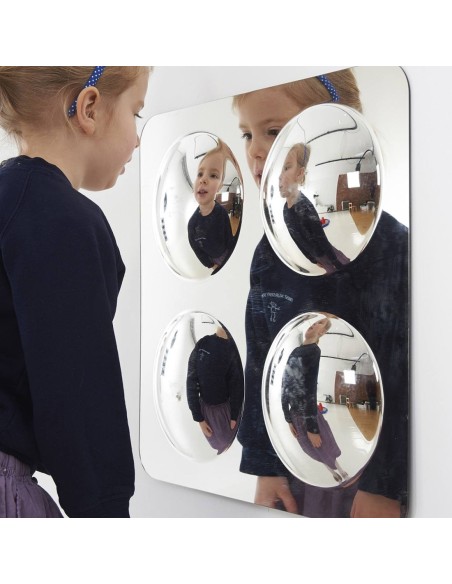 Set Espejo exterior acrílico multiconvexo 490 mm