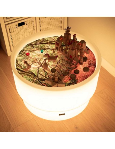 Mesa descubrimiento sensorial + En el bosque