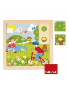 Puzzle 16 Piezas Primavera