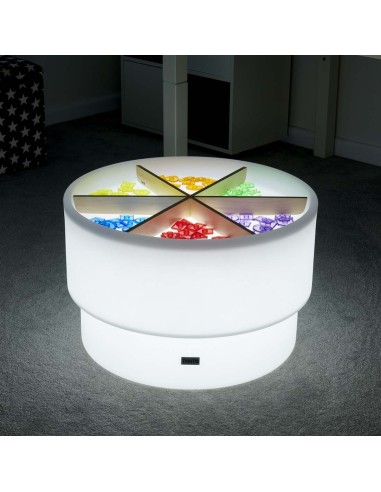 Mesa descubrimiento sensorial + separadores