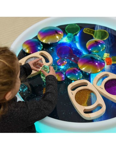 Mesa descubrimiento sensorial baja