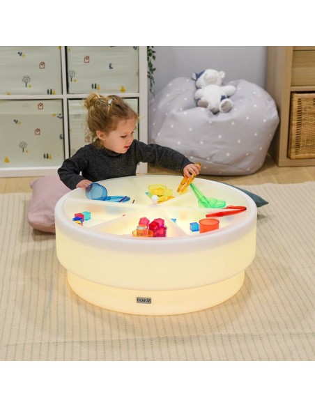 Mesa descubrimiento sensorial baja