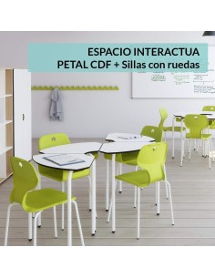 Espacio INTERACTUA Petal CDF Sillas ruedas