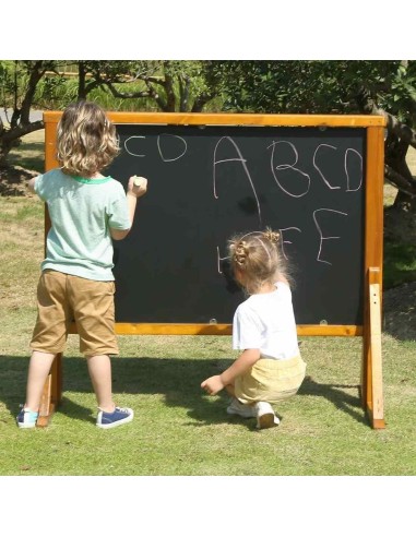 Conjunto Pizarras de exterior con caballete