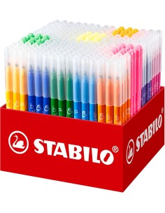 Rotulador Stabilo Trio AZ School Pack 240