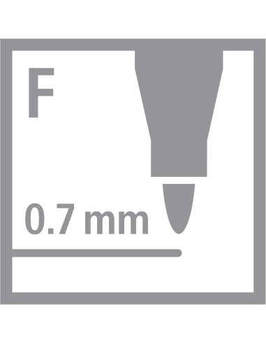 Rotulador Stabilo Trio AZ School Pack 240