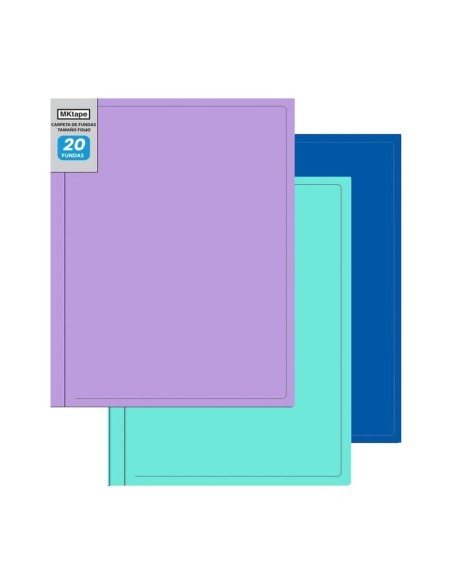 Carpeta 20 Fundas Fº